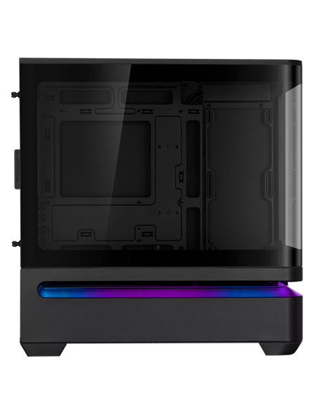 Компьютерный корпус ASUS PRIME AP202 TG ARGB, Midi-Tower, , Чёрный