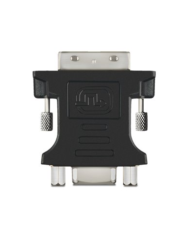 Видеоадаптер SVEN SV-015534, DVI-I (M) - VGA D-Sub (F), Чёрный