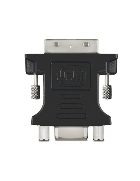 Видеоадаптер SVEN SV-015534, DVI-I (M) - VGA D-Sub (F), Чёрный