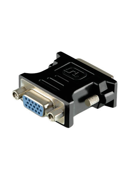 Adaptor Video SVEN SV-015534, DVI-I (M) - VGA D-Sub (F), Negru