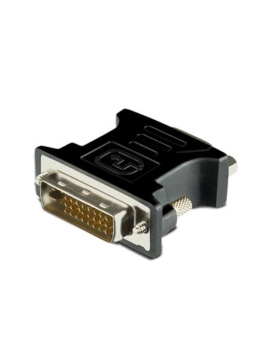 Adaptor Video SVEN SV-015534, DVI-I (M) - VGA D-Sub (F), Negru