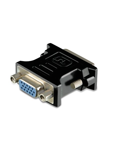 Adaptor Video SVEN SV-015534, DVI-I (M) - VGA D-Sub (F), Negru