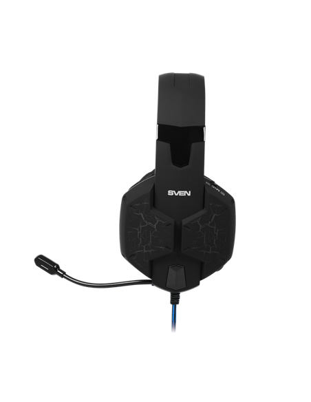 Игровая Гарнитура SVEN AP-U980MV, Проводной аналоговый, Чё/рный/Синий