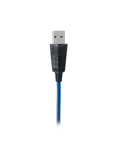 Căști gaming SVEN AP-U980MV, Cu fir, Negru/Albastru