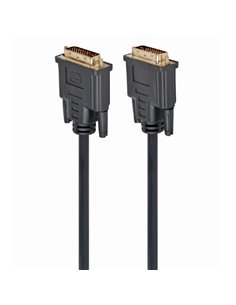 Cablu Video Cablexpert CC-DVI2-BK-6, DVI-D (M) - DVI-D (M), 1,8m, Negru 2