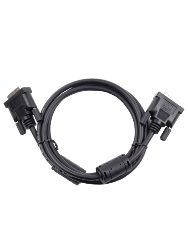 Видео кабель Cablexpert CC-DVI2-BK-6, DVI-D (M) - DVI-D (M), 1,8м, Чёрный