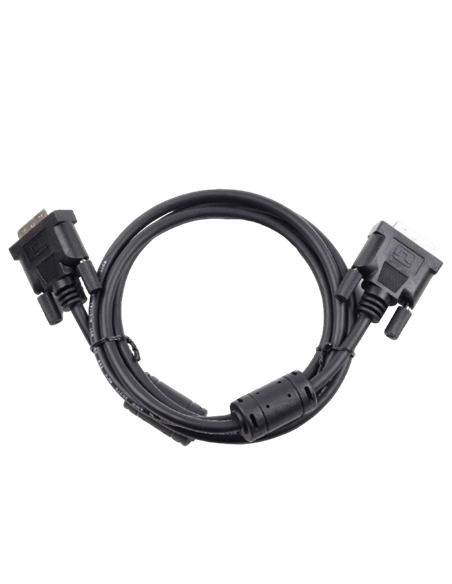 Видео кабель Cablexpert CC-DVI2-BK-6, DVI-D (M) - DVI-D (M), 1,8м, Чёрный