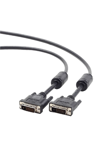 Видеокабель Cablexpert CC-DVI2-BK-10, DVI-D (M) - DVI-D (M), 3м, Чёрный