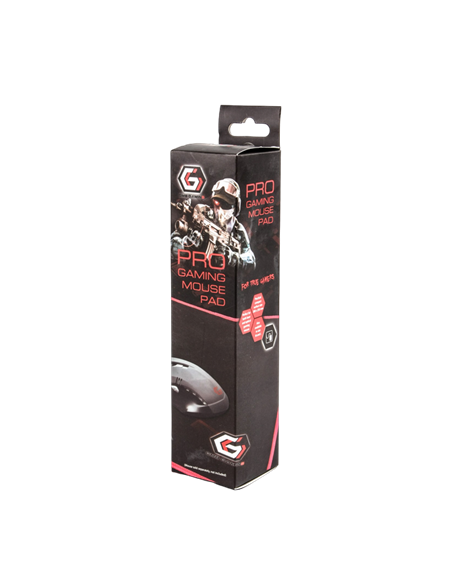 Mouse Pad pentru jocuri Gembird MP-GAMEPRO, Medium, Negru/Roșu