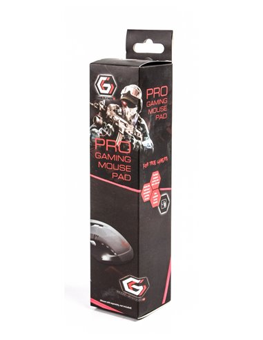 Mouse Pad pentru jocuri Gembird MP-GAMEPRO, Medium, Negru/Roșu
