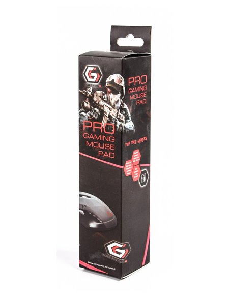 Mouse Pad pentru jocuri Gembird MP-GAMEPRO, Medium, Negru/Roșu