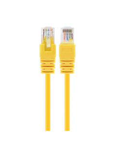 Patch cord Cablexpert PP12-1.5M/Y, CAT5e UTP, 1,5m, Galben