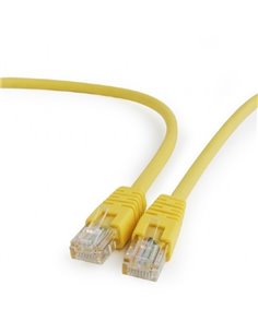 Patch cord Cablexpert PP12-1.5M/Y, CAT5e UTP, 1,5m, Galben 2