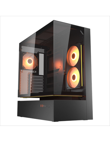 Компьютерный корпус Cougar CFV 235, Midi-Tower, Без блока питания, Чёрный