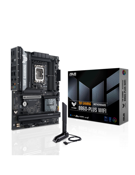 Материнская плата ASUS TUF GAMING B860-PLUS WIFI, LGA1851, Intel B860, ATX