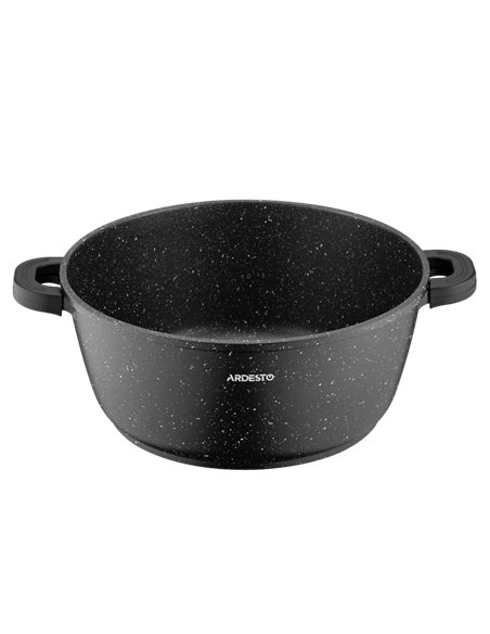 Кастрюля Ardesto AR2426GE, 6,4л, 28см, Чёрный