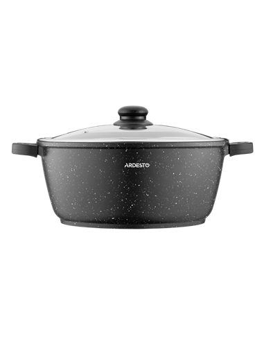Кастрюля Ardesto AR2426GE, 6,4л, 28см, Чёрный