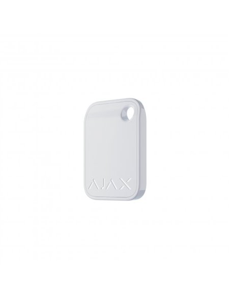 Защищенный бесконтактный брелок Ajax Tag, Белый