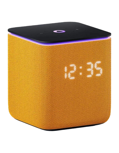 Difuzor Inteligent Yandex Station Midi YNDX-00054, YandexGPT, Zigbee, Portocaliu