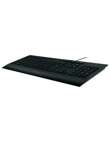 Клавиатура Logitech K280e, Проводное, Чёрный