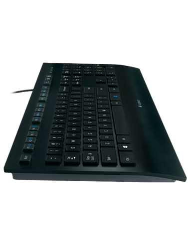 Tastatură Logitech K280e, Cu fir, Negru