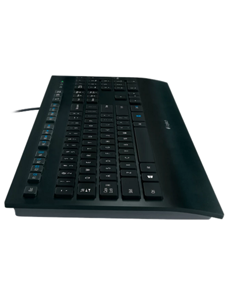 Tastatură Logitech K280e, Cu fir, Negru