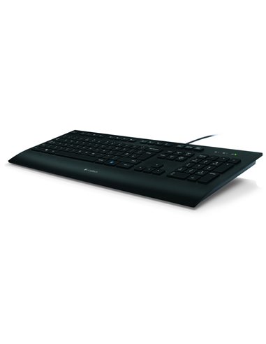 Tastatură Logitech K280e, Cu fir, Negru