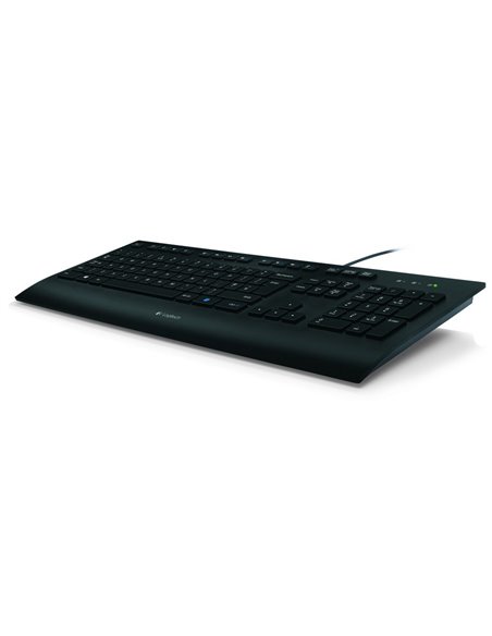 Tastatură Logitech K280e, Cu fir, Negru
