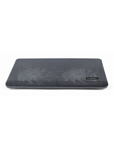 Suport de răcire pentru laptop Gembird NBS-2F15-05, 15,6", Negru