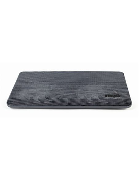 Suport de răcire pentru laptop Gembird NBS-2F15-05, 15,6", Negru