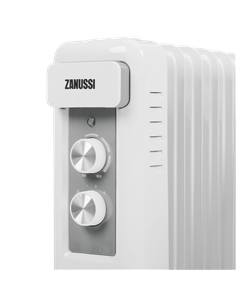 Масляный радиатор Zanussi ZOH/CS-09W, 2000Вт, Белый 2