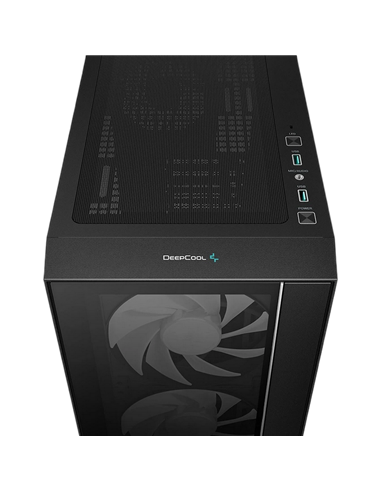 Carcasă PC Deepcool MATREXX 55 V4 , Midi-Tower, Fără PSU, Negru
