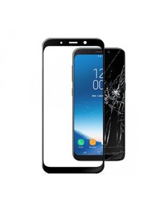 Sticlă de protecție Cellularline Tempered Glass - Samsung Galaxy A8 (2018), Negru 2
