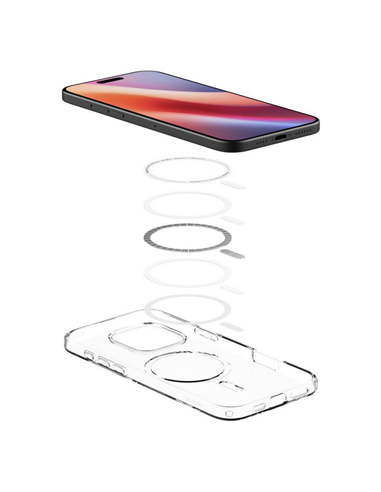 Чехол Spigen iPhone 16 Pro Max Liquid Crystal Mag, Clear