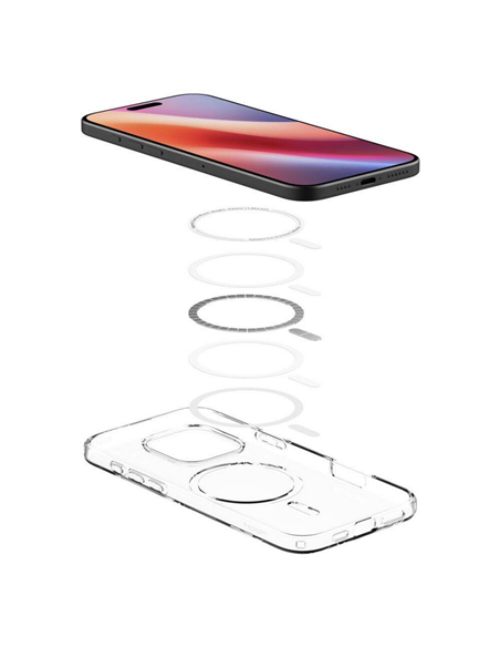 Чехол Spigen iPhone 16 Pro Max Liquid Crystal Mag, Clear