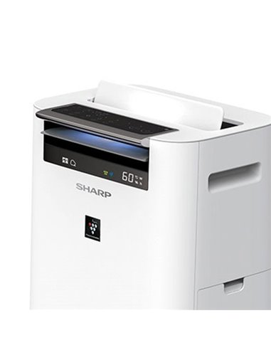 Umidificator și purificator de aer Sharp KCG50EUW, Alb