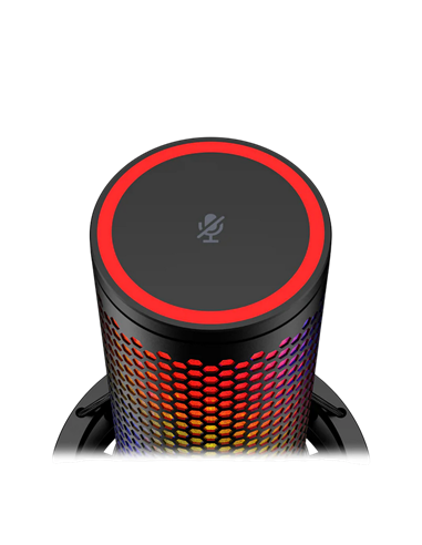 Игровой Микрофон HyperX QuadCast 2S, Проводной аналоговый, Чёрный