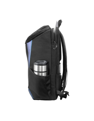 Rucsac pentru Laptop Lenovo IdeaPad Gaming, 15.6", Poliester, Negru/Albastru