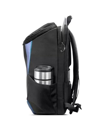 Rucsac pentru Laptop Lenovo IdeaPad Gaming, 15.6", Poliester, Negru/Albastru