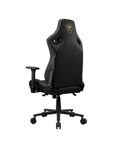 Игровое кресло Cougar Defensor, Ткань, Искусственная кожа, Gold F