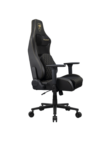 Игровое кресло Cougar Defensor, Ткань, Искусственная кожа, Gold F