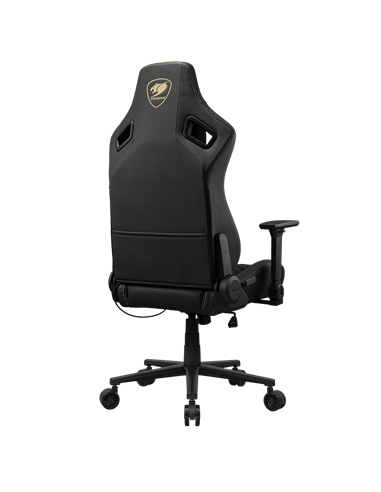 Игровое кресло Cougar Defensor, Ткань, Искусственная кожа, Gold F