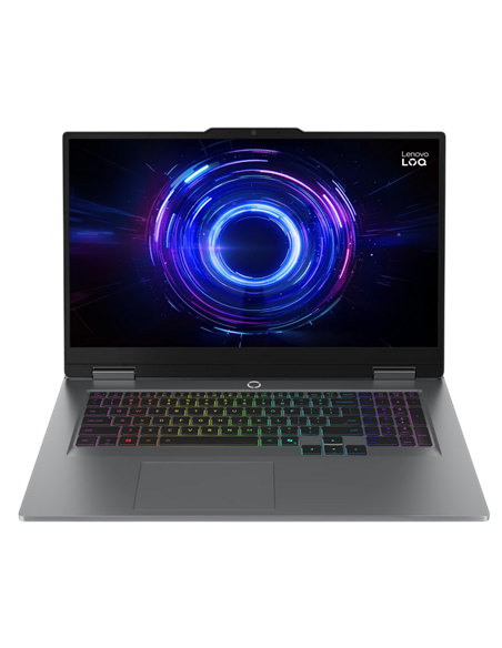 Laptop Gaming 17,3" Lenovo LOQ 17IRX10, Luna Grey, Intel Core i7-14700HX, 32GB/1024GB, Fără SO