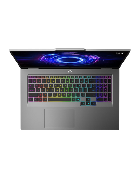 Laptop Gaming 17,3" Lenovo LOQ 17IRX10, Luna Grey, Intel Core i7-14700HX, 32GB/1024GB, Fără SO