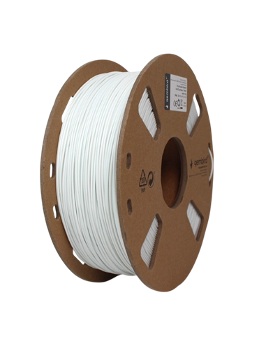 Filament pentru imprimantă 3D Gembird 3DP-PLA-FL-01-W, PLA, Alb, 1.75 mm, 1kg