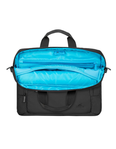 Geantă pentru Laptop Rivacase 7521, 14", Eco-Friendly rPET Poliester, Negru