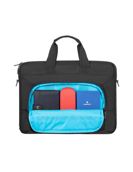 Сумка для ноутбука Rivacase 7521, 14", Eco-Friendly rPET Полиэстер, Чёрный