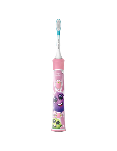 Электрическая звуковая зубная щетка PHILIPS HX6352/42, Розовый