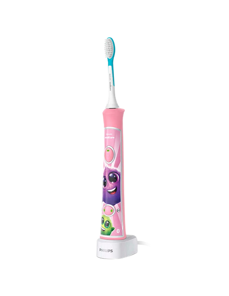 Электрическая звуковая зубная щетка PHILIPS HX6352/42, Розовый