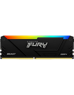 Memorie RAM Kingston FURY Beast RGB, DDR4 SDRAM, 3200 MHz, 64GB, KF432C16BB2AK2/64 2